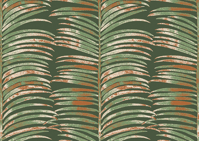 Melody Velvet, Rainforest - Twist&Fit Roman Blind - Image 7